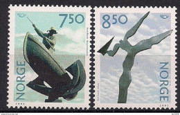 2002  Norwegen Mi.  1430-1**MNH NORDEN: Kunst Des 20. Jahrhunderts - Unused Stamps