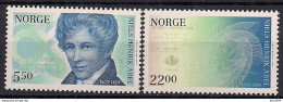 2002  Norwegen Mi.  1434-5**MNH  . 200. Geburtstag Von Niels Henrik Abel. - Unused Stamps