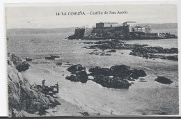 3845  Postal La Coruña, Castillo De San Antón - La Coruña