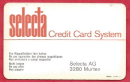 Selecta 3280 Murten Credit Card System Suchard Express - Andere & Zonder Classificatie