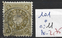 JAPON 101 Oblitéré Côte 11 € - Used Stamps