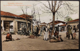1907 Skutari In Albania People On The Square I- 57 - Albanie