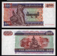 Myanmar 500 Kyats Unc - Myanmar