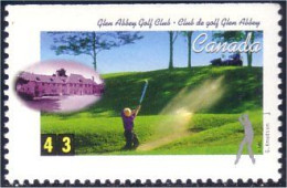 Canada Golf Glen Abbey Oakville MNH ** Neuf SC (C15-55hb) - Golf
