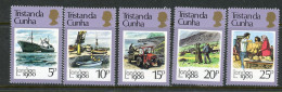Tristan Da Cunha 1980 MNH  London 80 Intl. Stamp Exhib. - Tristan Da Cunha
