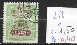 JAPON 258 Oblitéré Côte 1.50 € - Used Stamps