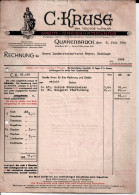 C. Kruse.JNH. Theodor Husmann. Wein Grosshandlung. Quakenbrück. Für Herrn Landwirtschaftsrat Meyer Dinklage. 1940. - 1900 – 1949