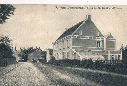 ZOTTEGEM LEEUWERGEM  VILLA DE M.DE BEER  WIEME     2 SCANS - Zottegem