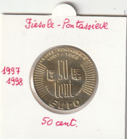 GETTONE-PRECURSORI EURO-  FIESOLE 50 CENT (MDG13.4 - Private Proofs / Unofficial