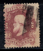 Brésil 1866 Mi. 24 Oblitéré 100% 20 R, Pedro II - Used Stamps