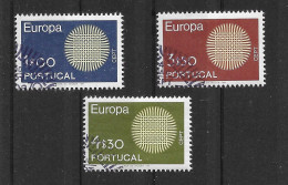 Portugal 1970 Europa Mi.Nr. 1092/94 Kpl. Satz Gestempelt - Gebruikt