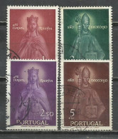 0540-SERIE COMPLETA PORTUGAL 1958 Nº 845/848 SANTOS - Oblitérés