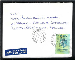 BRESIL Ca.1993: LSC De Riogrande (N.D.) à Bagneux (France) - Covers & Documents