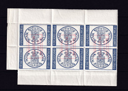Finland 1956 Phil Exhibition 3 Tete-beche Pairs  15921 - Oblitérés