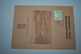 Belgique 1983 Feuillet Mouscron/Parc Communal Frais De Port Belgique : 2 € Europe : 5 € - Commemorative Documents