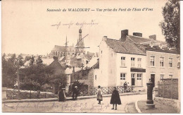 WALCOURT Vue Prise Du Pont De L 'eau  D'Yves  948 D1 Feldpost  1916 - Walcourt