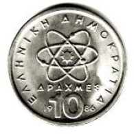 GRECE / 10 DRACHMES  1986 / ETAT SUPERBE - Grèce