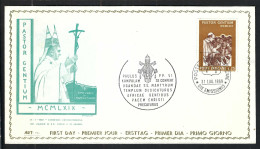 VATICAN Ca.1969: FDC - Briefe U. Dokumente