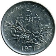 France - 1971 - KM 926a - 5 Francs - XF - 5 Francs