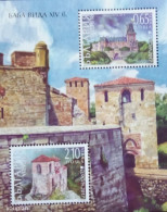 Bulgaria 2017, Europa - Castles, MNH S/S - Nuevos