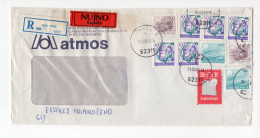 1989.YUGOSLAVIA,SLOVENIA,HOČE,EXPRESS RECORDED COVER,RED CROSS,SENT TO BELGRADE - Lettres & Documents