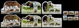 (0994-1000) Sri Lanka  2013 / Yala Park / Animals / Animaux / Tiere / Dieren  ** / Mnh  Michel 1956-61 + BL 139-141 (6) - Sri Lanka (Ceylan) (1948-...)