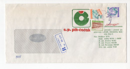 1999. YUGOSLAVIA,SERBIA,ČAČAK RECORDED HEADED COVER,PIK-CACAK - Lettres & Documents