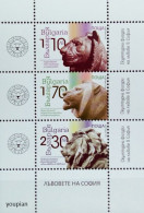 Bulgaria 2020, Lion Statues In Sofia, MNH S/S - Nuevos