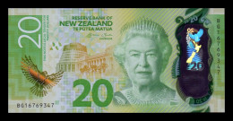 Nueva Zelanda New Zealand 20 Dollars 2016 Pick 193a Polymer Sc Unc - Neuseeland