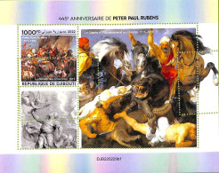 A7516 - DJIBOUTI - ERROR MISPERF Stamp Sheet - 2022 - ART Peter Paul Rubens - Rubens