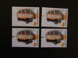 Finland ATM Set Oude Auto / Old Car - Machine Labels [ATM]