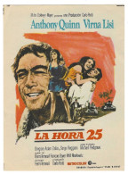 Programa Cine. La Hora 25. Anthony Quinn. 19-1716 - Publicidad