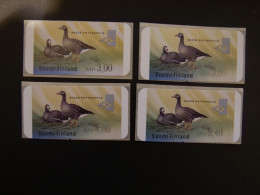 Finland ATM Set Gans / Goose Verhoogd Tarief RRR - Vignette [ATM]