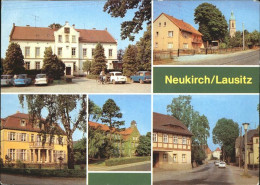 41222197 Neukirch Lausitz Autos, Rat Der Gemeinde, Kinderkrippe, Lessingschule N - Neukirch (Lausitz)