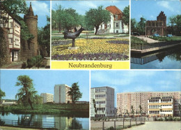 41222090 Neubrandenburg Wiekhaus, Moenchturm, Treptower Tor Neubrandenburg - Neubrandenburg