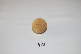 C40 Ancienne Boule De Jeu - Cochonnet - Diam 3,5cm - Petanca