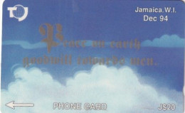 JAMAICA(GPT) - Peace On Earth, CN : 21JAMA/B, Used - Giamaica