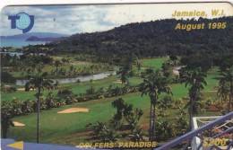 JAMAICA(GPT) - Golfers" Paradise, CN : 19JAMB/B, Tirage %46300, Used - Jamaica