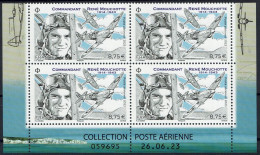 FRANCE  2023 - Bloc De 4 Daté -  Commandant René Mouchotte (1914-1943) - Issu Du Feuillet De 10 Timbres - YT 95a Neuf ** - Poste Aérienne