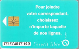 CARTE-PUBLIC-120U-F345-Gem A.2e Logo-04/93-RATP-V° Série B330X0006-UTILISE-TBE - 1993