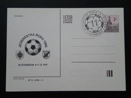 Entier Postal Stationery Card Football Slovaquie Slovakia Ref 66124 - Storia Postale
