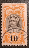 TC 024 - Etabl Océanie N° Y&T 43 - Used Stamps