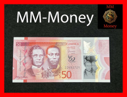 JAMAICA 50 $  1.6.2022  P. 96  *commemorative 60 Years Of Indipendence*  *polymer*  **ZZ Replacement**    UNC - Giamaica