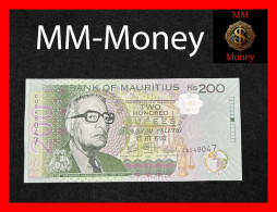 MAURITIUS 200 Rupees 2022   P. 61   UNC - Maurice