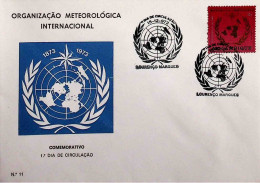 1973 Moçambique FDC Centenário Da OMI-OMM (Organização Meteorológica Mundial) - Mosambik