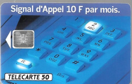 CARTE-PUBLIC-1993-F 364.510--50U-SC5-SIGNAL D APPEL 3-V°N°5 Pe45779- UTILISEE-TBE- - 1993