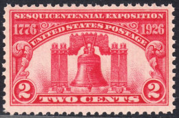 !a! USA Sc# 0627 MNH SINGLE (a2) - Liberty Bell - Ungebraucht