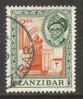 ZANZIBAR. 2/- USED. - Zanzibar (...-1963)