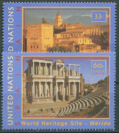 UNO New York 2000 UNESCO Spanien Bauwerke 846/47 Postfrisch - Unused Stamps