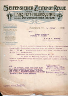 Seifensieder, Zeitung Und Revue. Augsburg. Für Lohner Korkfabrik Trenkamp & Bohmann, Lohne. 1911. - 1900 – 1949